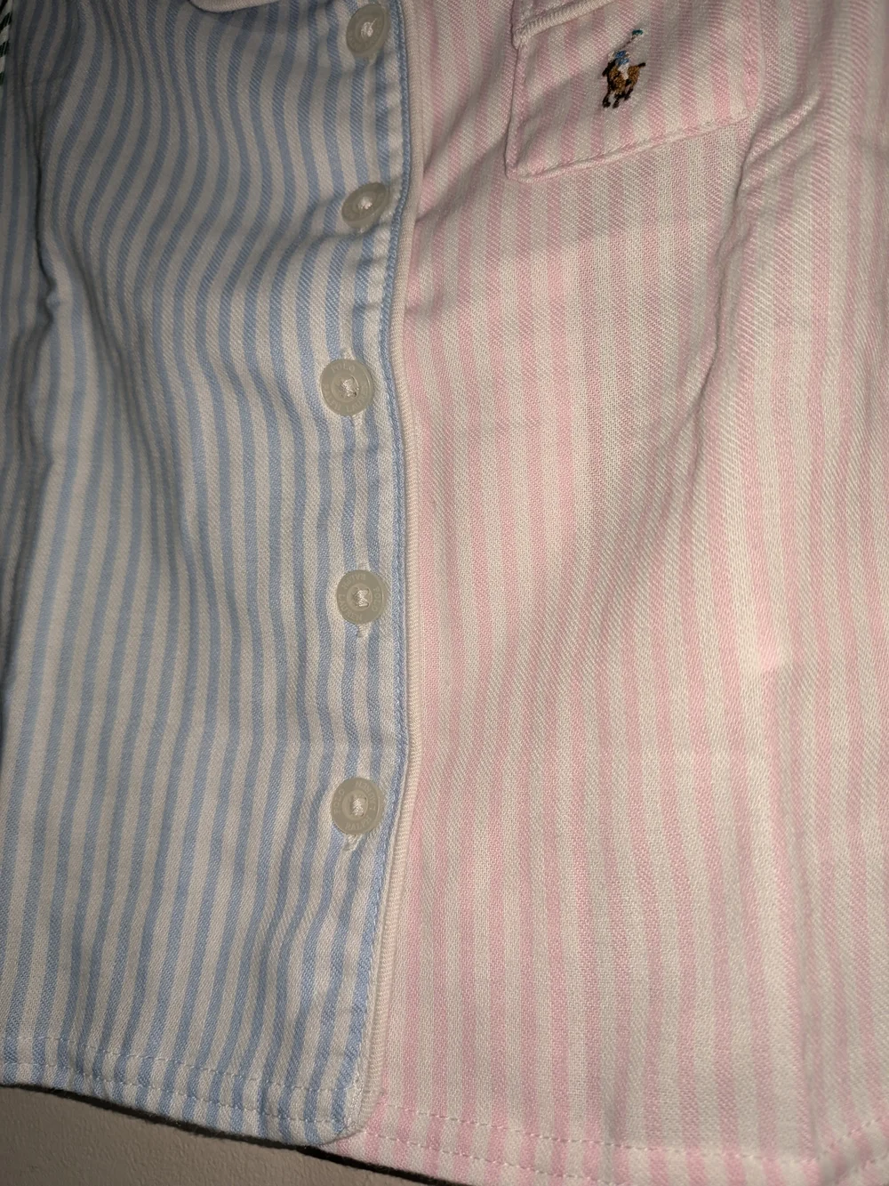 Girls Oxford Short Pyjama Set in Multicolour